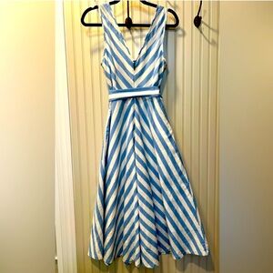Kate Spade Chevron Print A Line Dress